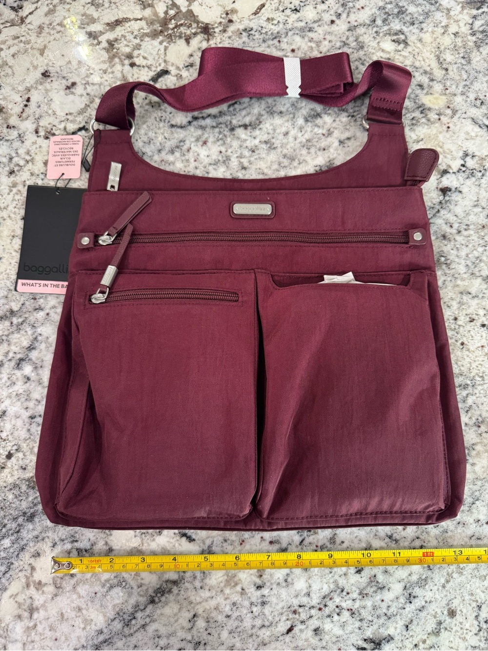 Baggallini Burgundy Bag